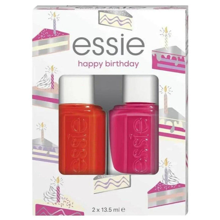 Essie Duo Set "Happy Birthday" containing Fifth Avenue and Watermelon