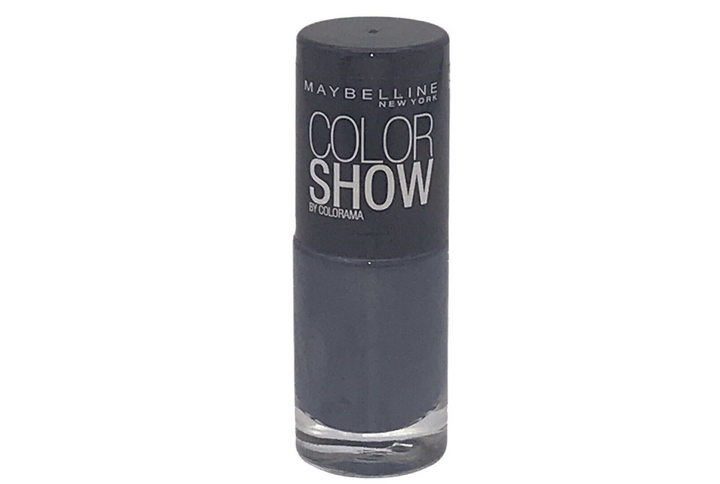 Maybelline Color Show Nail Polish in Impreccable Greys. Grey Creme Nail Lacquer