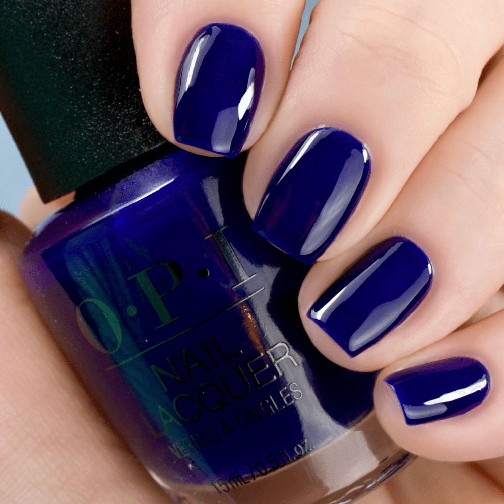 OPI Award for Best Nails Goes To... Dark Blue Creme Nail Polish from the OPI Hollywood Collection. OPI Item Product Code NLH009