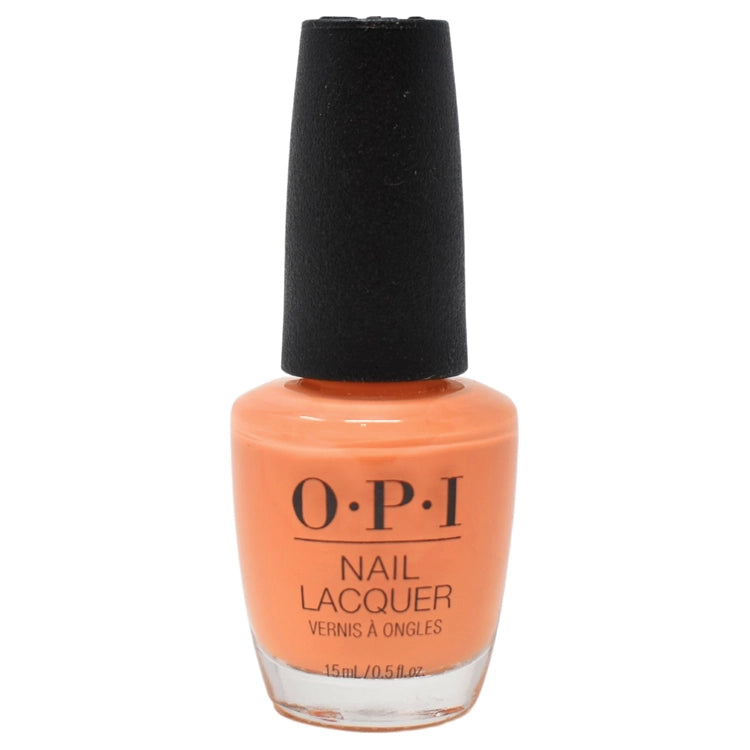 OPI Crawfishin' for a Compliment Peach/Apricot Soft Orange Creme Nail Polish from the OPI New Orleans Collection 2016. OPI Item Product Code NLN58