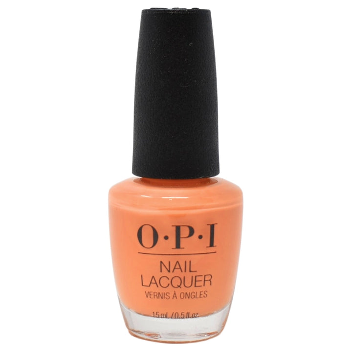 OPI Crawfishin' for a Compliment Peach/Apricot Soft Orange Creme Nail Polish from the OPI New Orleans Collection 2016. OPI Item Product Code NLN58