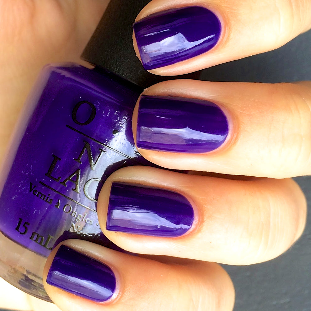 OPI Do You Have This Color In Stock-Holm? Purple Creme Nail Polish. Also known as Do You Have This Color in Stockholm? OPI Item Product Code NLN47
