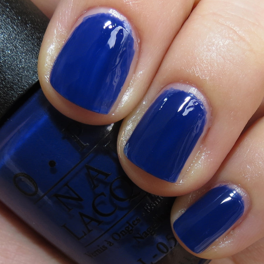 OPI Eurso Euro Dark Blue Nail Polish from the OPI Euro Centrale Collection from 2013