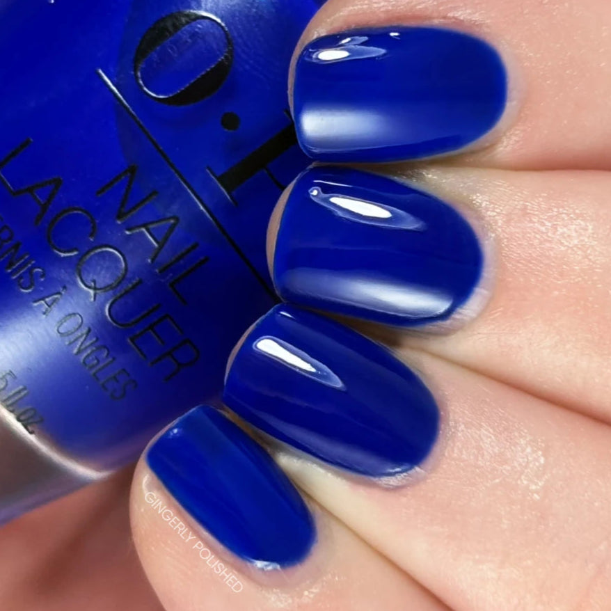 OPI Fiyero's My Mani Blue Creme Nail Polish from the OPI Wicked Collection