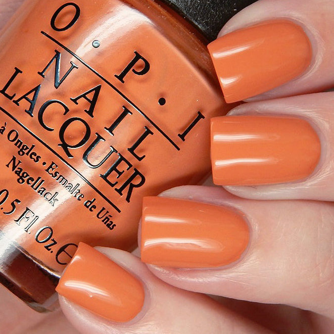 OPI Freedom of Peach Orange Creme Nail Polish from the OPI Washington Collection. OPI Item Product Code NLW59