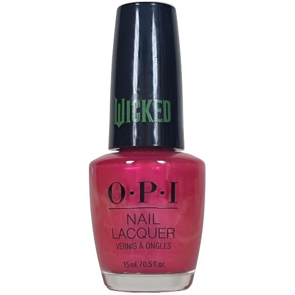 OPI Glinda The Good Pink Shimmer Nail Polish from the OPI x Wicked Holiday Collection 2024