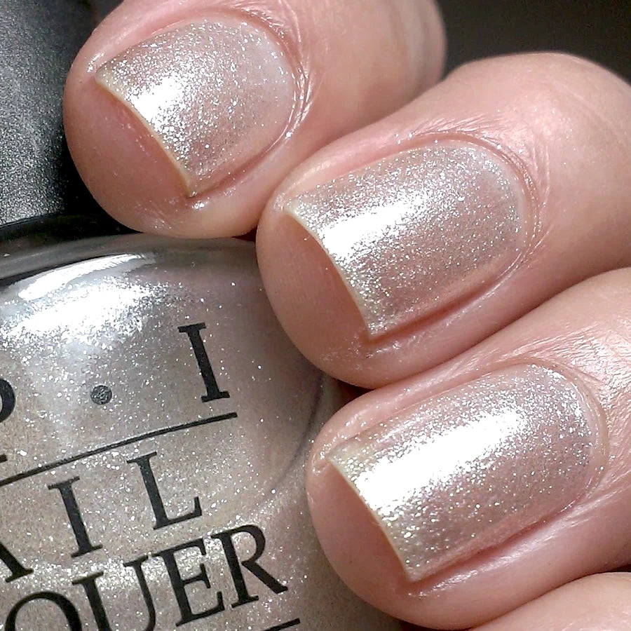 OPI Happy Anniversary! Sparkly Shimmer White Nail Polish. OPI Item Product Code NLA36
