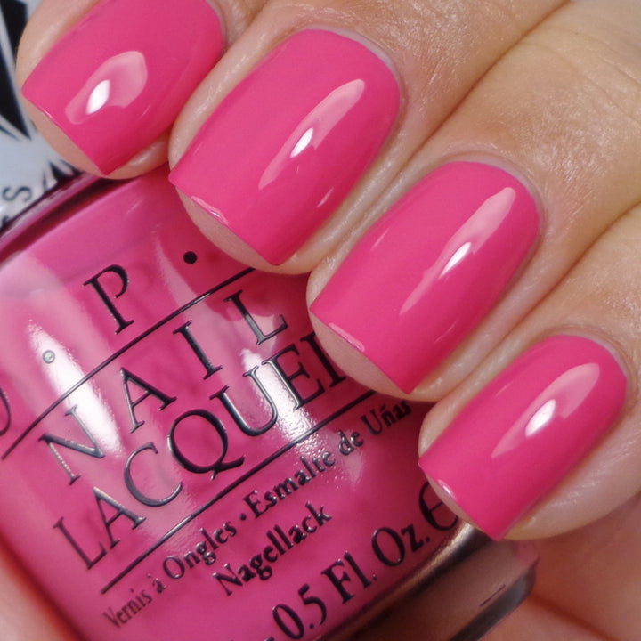OPI Hey Baby Pink Creme Gloss Nail Polish from the OPI x Gwen Stefani Collection. OPI Item Product Code NLG26