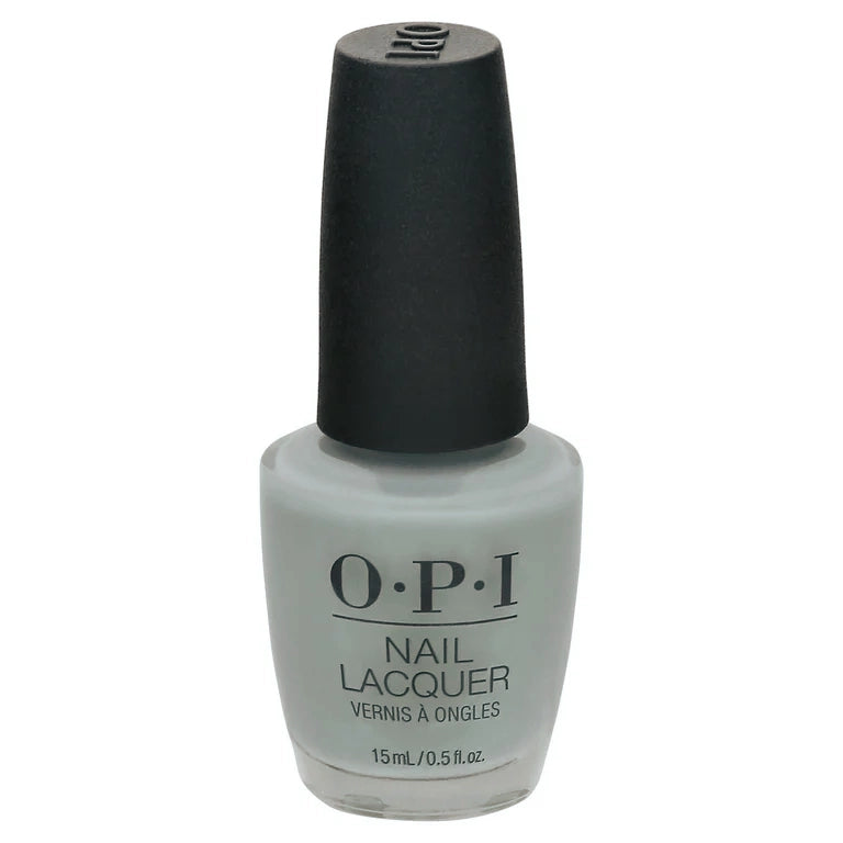 OPI I Can Never Hut Up Grey Nail Polish with Green Iridescent Shimmer from the OPI Fiji Collection. OPI Item Product Code  NLF86