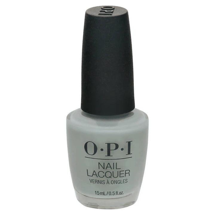 OPI I Can Never Hut Up Grey Nail Polish with Green Iridescent Shimmer from the OPI Fiji Collection. OPI Item Product Code  NLF86