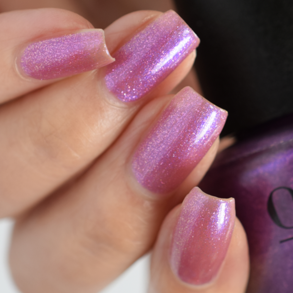 OPI I Sold My Crypto Violet Purple Shimmer Nail Polish from the Me, Myself & OPI Collection. OPI Item Product Code NLS012