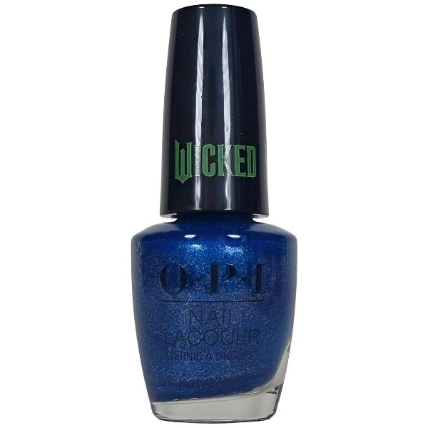 OPI I'm The Wonderfullest Blue Shimmer Nail Polish from the OPI x Wicked Collaboration