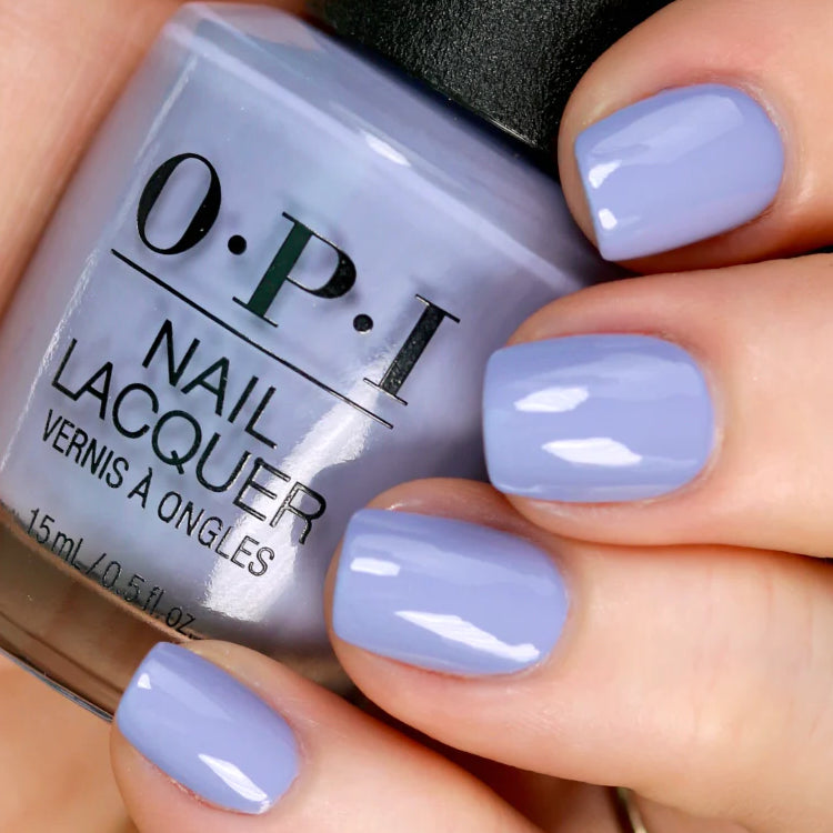 OPI Kanpai OPI! Periwinkle (Greyed Purple Blue) Creme Nail Polish from the OPI Tokyo Collection. OPI Item Product Code NLT90