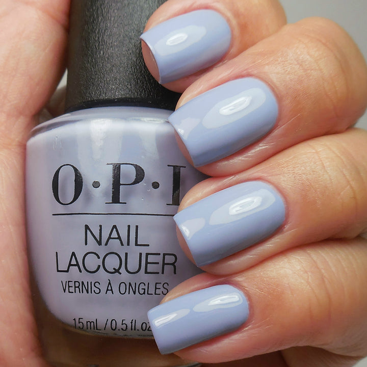 OPI Kanpai OPI! Periwinkle (Greyed Purple Blue) Creme Nail Polish from the OPI Tokyo Collection. OPI Item Product Code NLT90