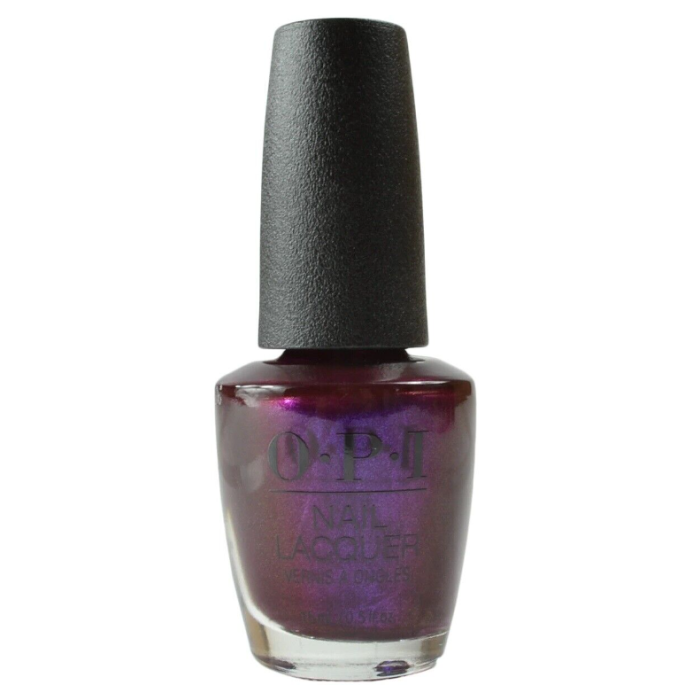 OPI Let's Take An Elfie Purple Shimmer Nail Polish