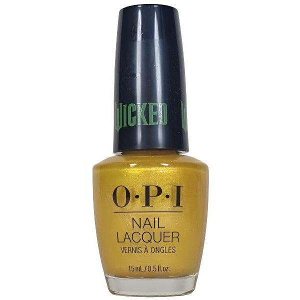 OPI I Love You So Munchkin Yellow Gold Shimmer from the OPI x Wicked Limited Edition Collection