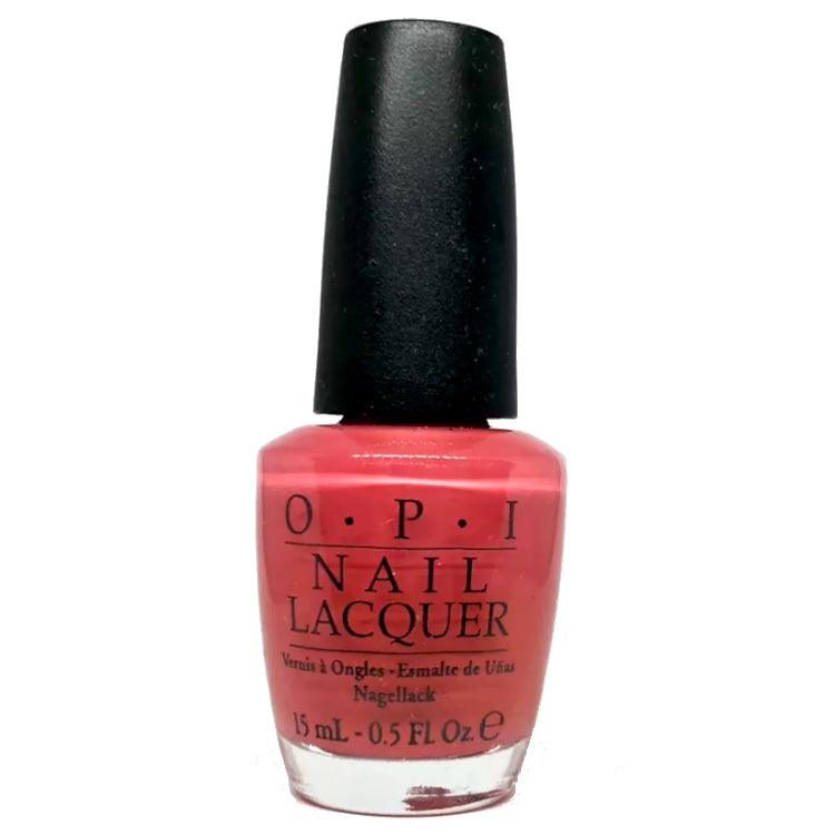 OPI Lunch At The Delhi Coral Creme Nail Polish from the OPI India Collection