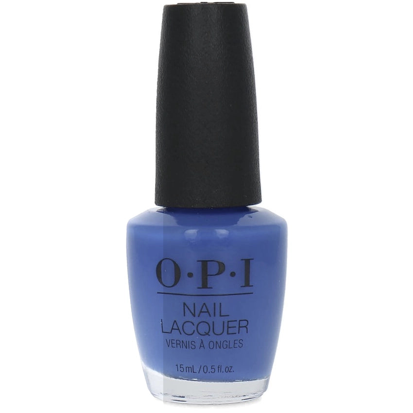 OPI Rich Girls & Po-Boys Blue Creme Nail Polish from the OPI New Orleans Collection 2016. OPI Item Product Code NLN61
