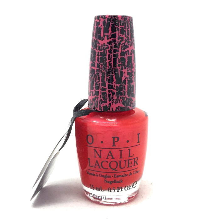 OPI Pink Shatter Crackle Effect Nail Polish Top Coat