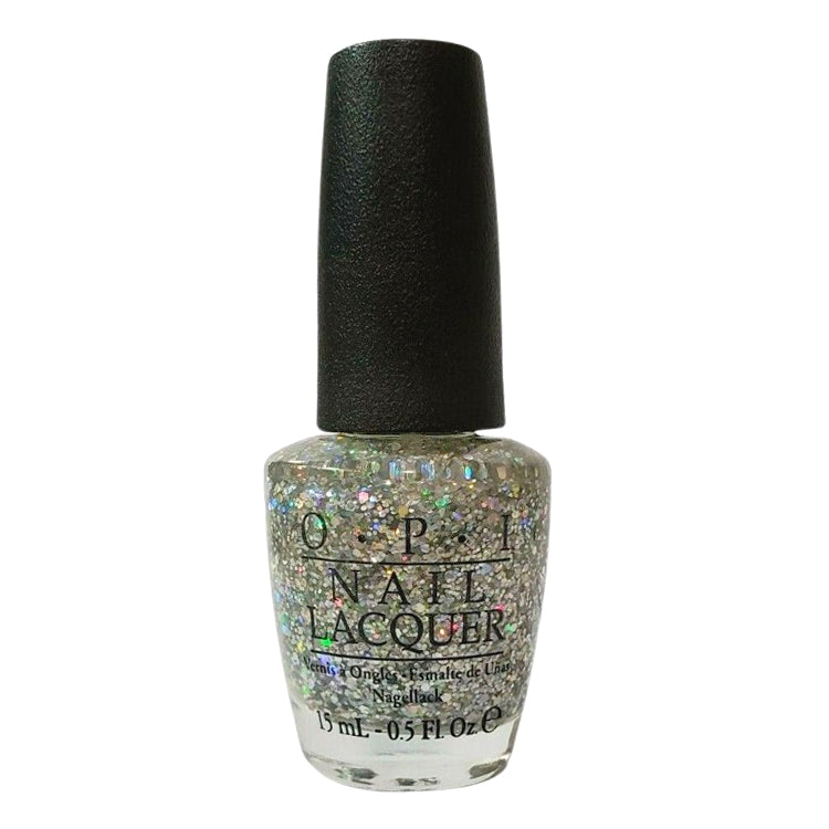 OPI Snowflakes in the Air Holographic Glitter Topper Top Coat Nail Polish