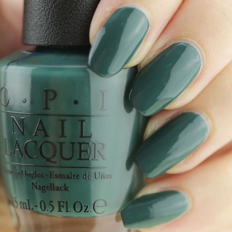 OPI Stay Off The Lawn! Green Creme Nail Polish from the Washington DC Collection. OPI Item Product Code NLW54