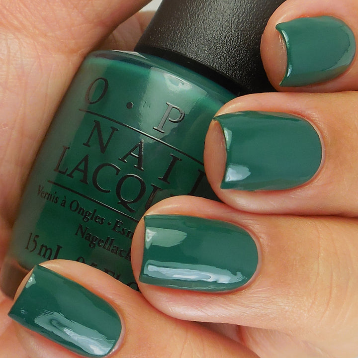 OPI Stay Off The Lawn! Green Creme Nail Polish from the Washington DC Collection. OPI Item Product Code NLW54