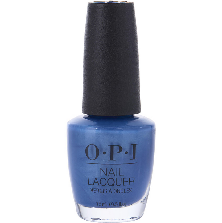 OPI Suzi Takes a Sound Bath Blue Frost Shimmer Nail Polish from the OPI Fall Wonders Collection. OPI Item Product Code NLF008