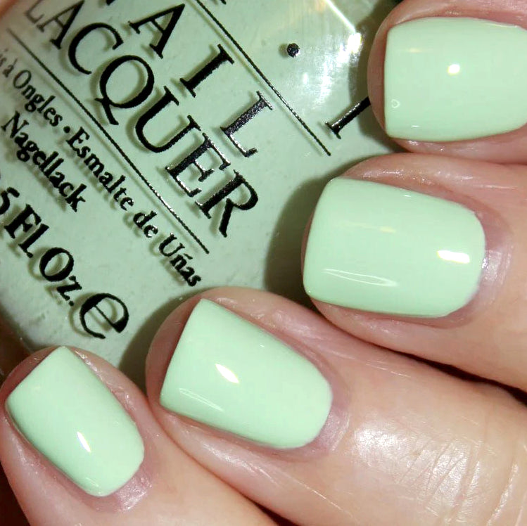 OPI That's Hula-Rious Light Green Creme Nail Polish