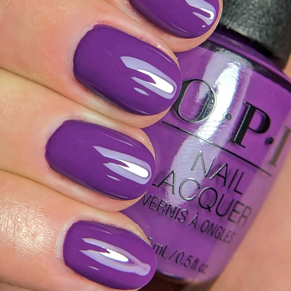 OPI Violet Visionary Purple Creme Nail Polish from the OPI Downtown LA Collection. OPI Item Product Code NLLA11
