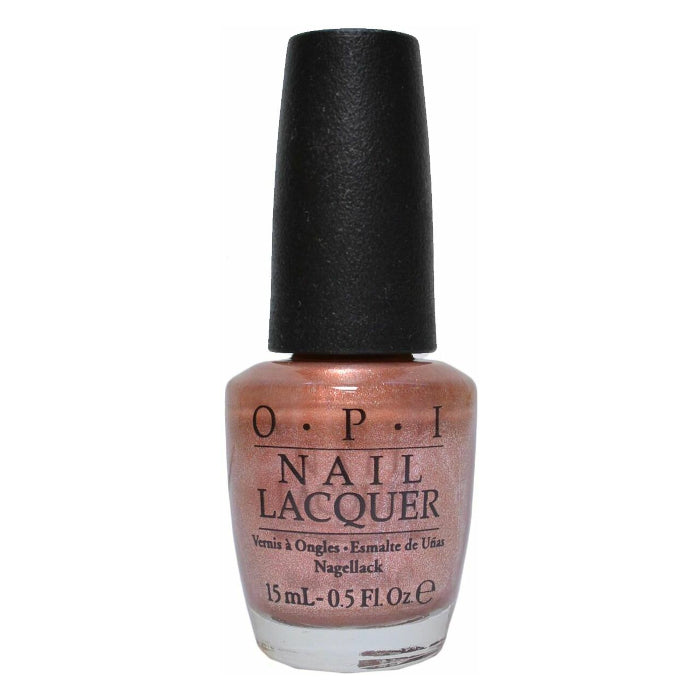 OPI Worth a Pretty Penne Copper Shimmer Nail Polish from the OPI Venice Collection from 2015. OPI Product Item Code NLV27