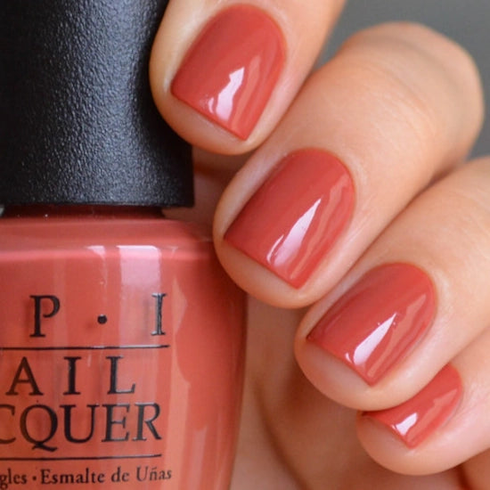 OPI Yank My Doodle Orange-Red Creme Nail Polish from the Washington DC Collection. OPI Item Product Code NLW58