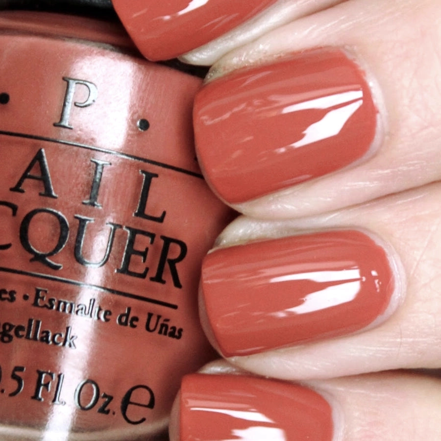 OPI Yank My Doodle Orange-Red Creme Nail Polish from the Washington DC Collection. OPI Item Product Code NLW58