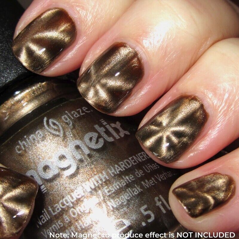 China Glaze - You Move Me #1103 Magnetix (Bronze Magnetic Nail Lacquer)