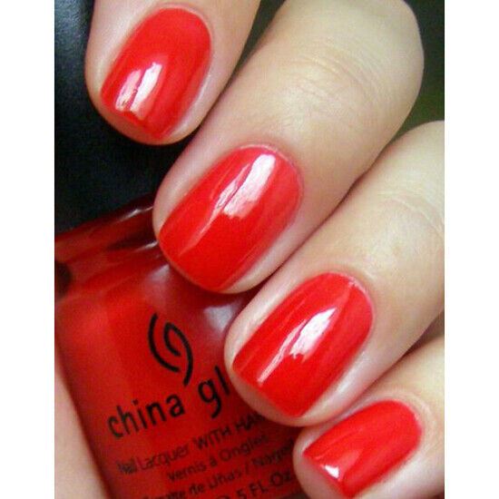 China Glaze - Italian Red #069 Red Creme Nail Lacquer