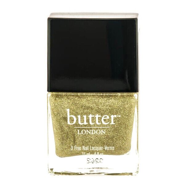 Butter London - 'Lushington' Sheer Gold Glitter Nail Lacquer