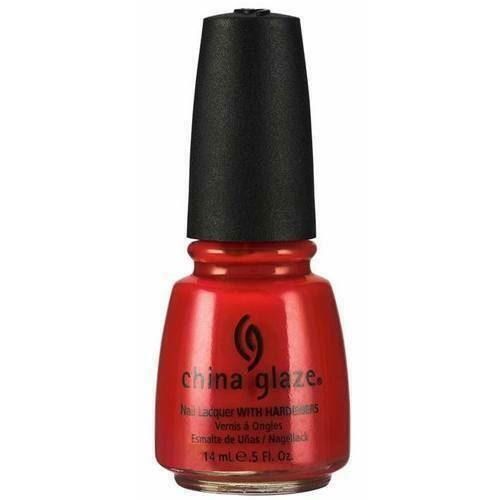 China Glaze - Aztec Orange #024 (Red Coral Creme Nail Lacquer)