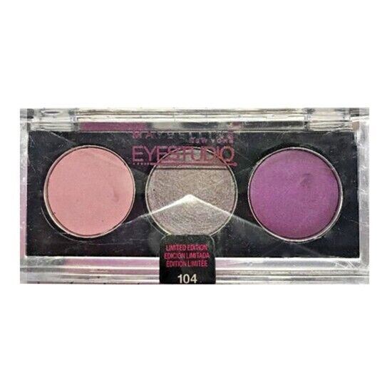 Maybelline - Purple Radiance #104 Eye Studio Trio Cream Eyeshadow