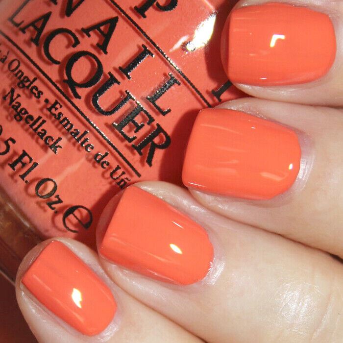 OPI - Can't Afjord Not To NLN43 (Coral Orange Creme Nail Lacquer)