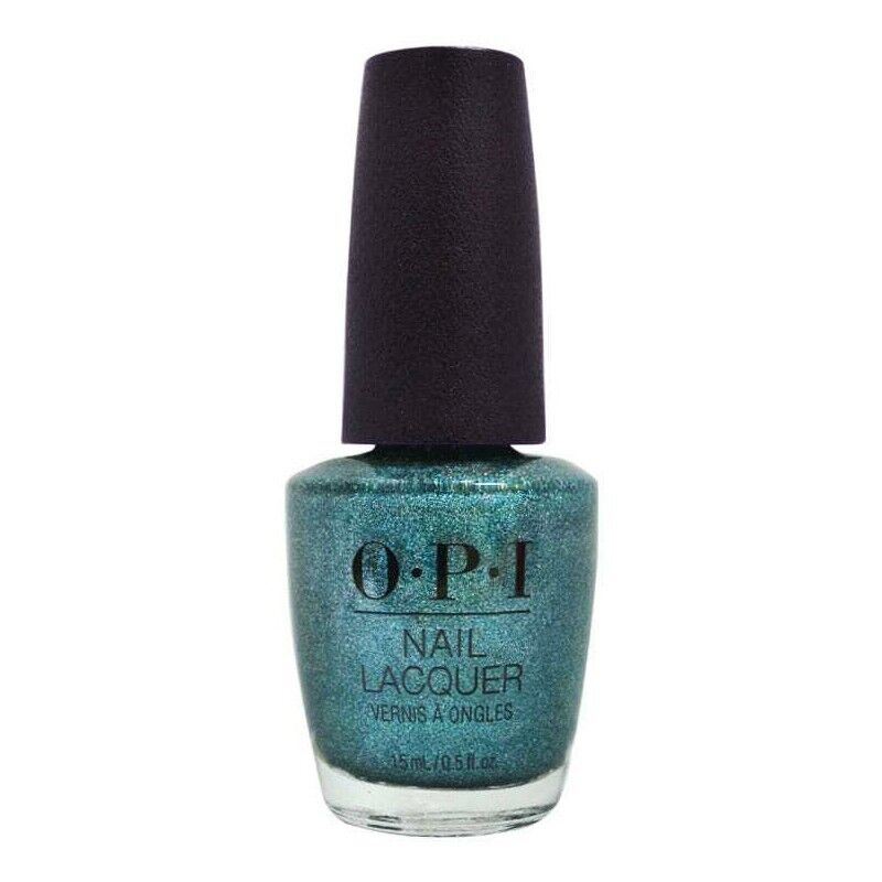 OPI - Ready, Fete, Go! HRN12 (Teal Holo Shimmer Nail Lacquer)