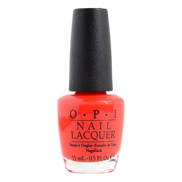 OPI - My Paprika Is Hotter Than Yours! NLE76 (Coral Shimmer Nail Lacquer)