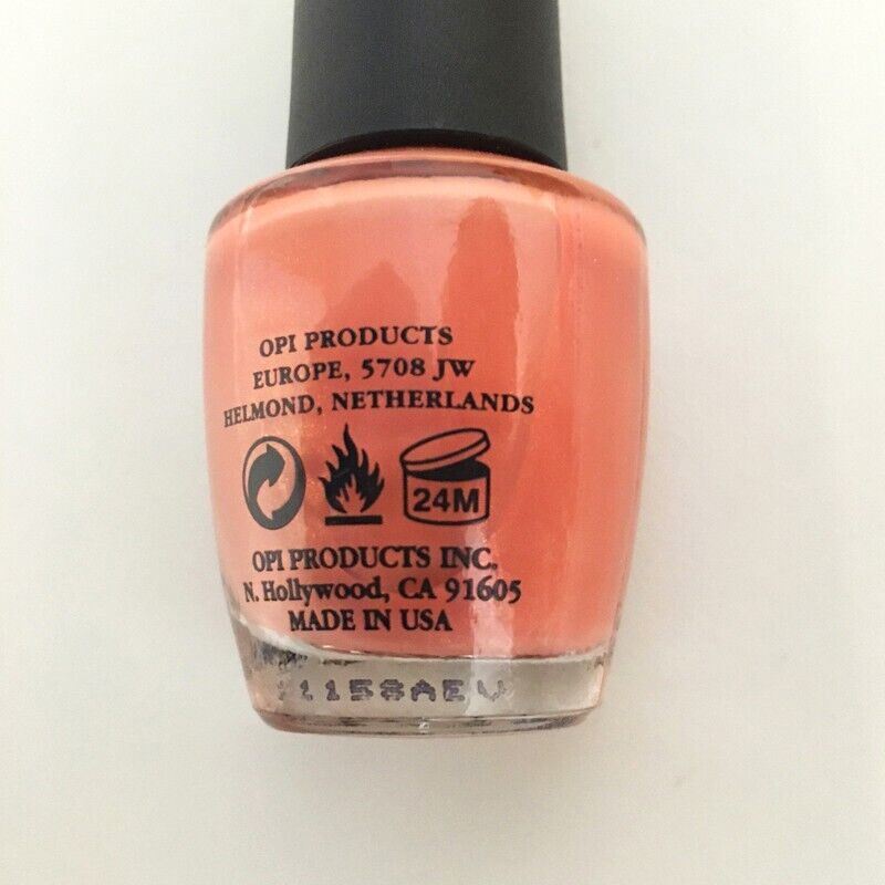 OPI - Are We There Yet? NLT23 (Coral Shimmer Nail Lacquer)