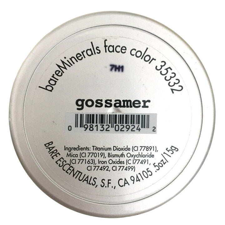 Bare Minerals Gossamer Face Color Powder 15g