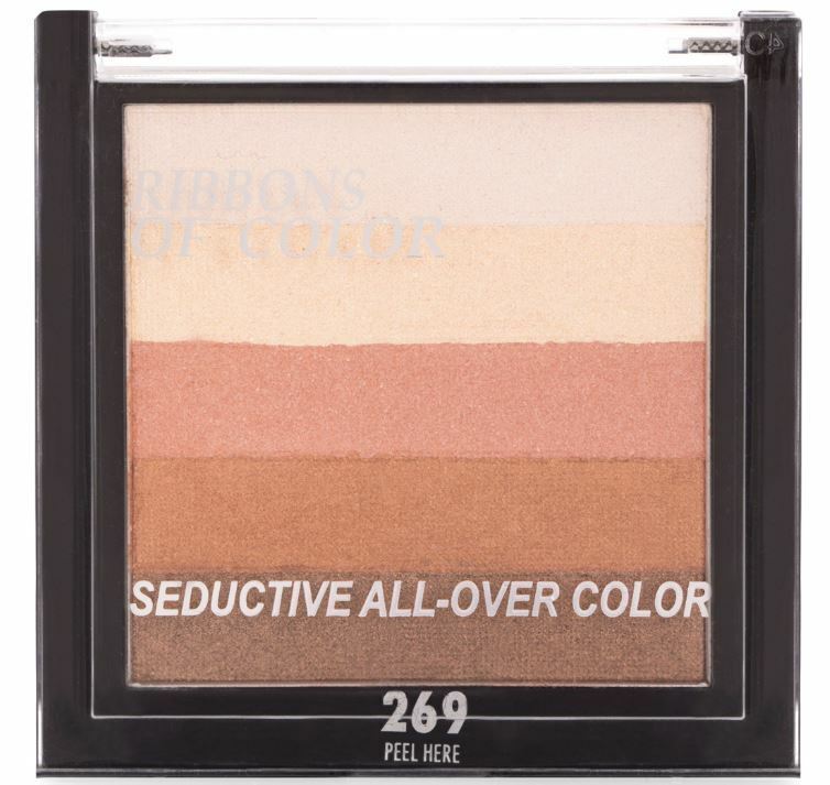 Bari Beach Bunny #269 Ribbons of Color Seductive All-Over Colour Compact, Bronzer, Illuminator, Contour