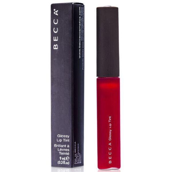 Becca Cosmetics Glossy Lip Tint Lip Gloss in Maraschino