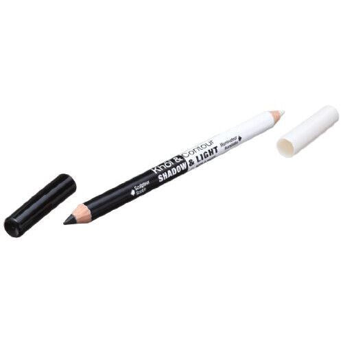 Bourjois Noir & Neige #11 Khol & Contour Shadow & Light Dual Ended Eyeliner with Black White Liner for Eyes