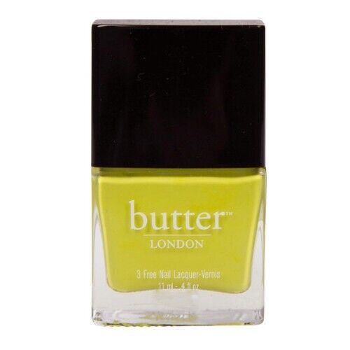 Butter London Wellies #3282 Citrus Yellow Creme Nail Lacquer Polish Bottle