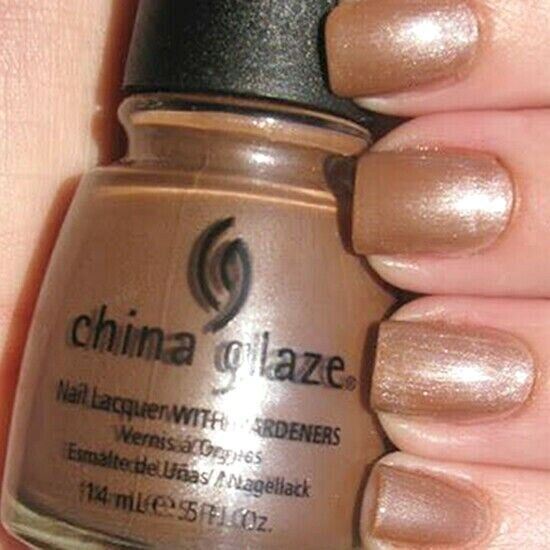 China Glaze Hybrid #649 Beige Shimmer Nail Lacquer Polish