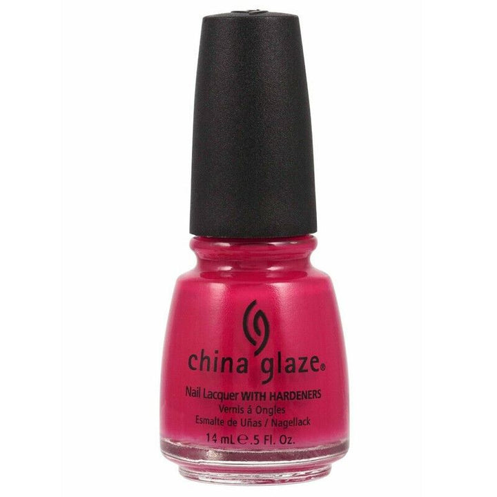 China Glaze Nail Lacquer Mediterranean Charm Red Creme Nail Polish