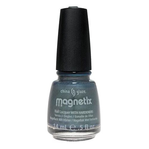 China Glaze Pull Me Close #1105 Magnetix Blue Magnetic Nail Lacquer Polish.