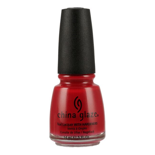 China Glaze Salsa #105 Red Creme Nail Lacquer Polish